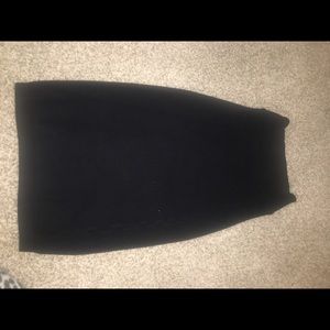 Cute black knit Forever 21 pencil skirt